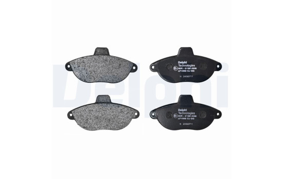 Brake Pad Set, disc brake LP1592 Delphi, Image 2