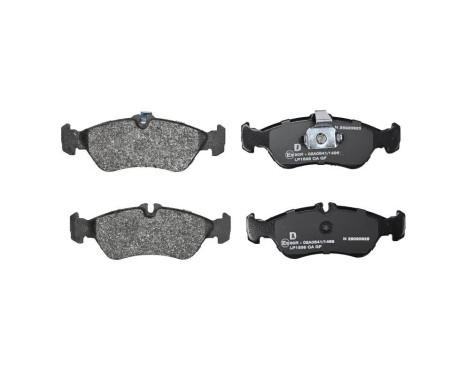 Brake Pad Set, disc brake LP1596 Delphi, Image 3