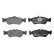Brake Pad Set, disc brake LP1596 Delphi, Thumbnail 3