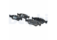 Brake Pad Set, disc brake LP1596 Delphi