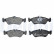 Brake Pad Set, disc brake LP1596 Delphi, Thumbnail 2