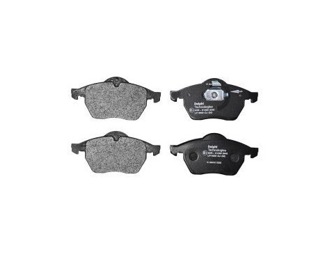 Brake Pad Set, disc brake LP1600 Delphi, Image 2