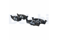 Brake Pad Set, disc brake LP1601 Delphi