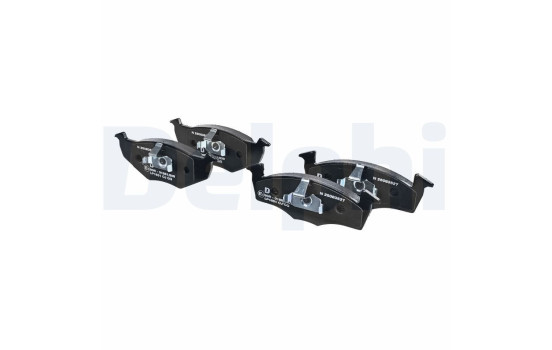 Brake Pad Set, disc brake LP1601 Delphi