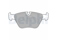 Brake Pad Set, disc brake LP1608 Delphi