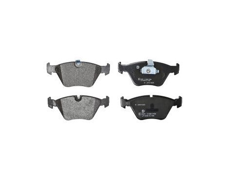 Brake Pad Set, disc brake LP1608 Delphi, Image 2