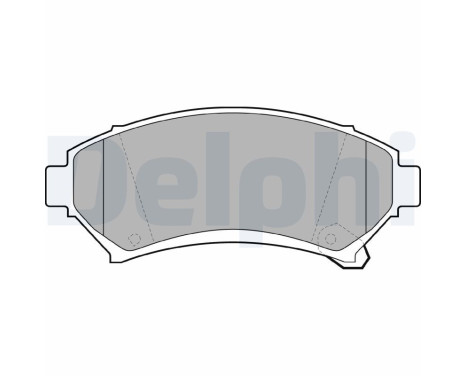 Brake Pad Set, disc brake LP1609 Delphi