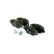 Brake Pad Set, disc brake LP1610 Delphi, Thumbnail 3