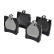 Brake Pad Set, disc brake LP1618 Delphi, Thumbnail 2