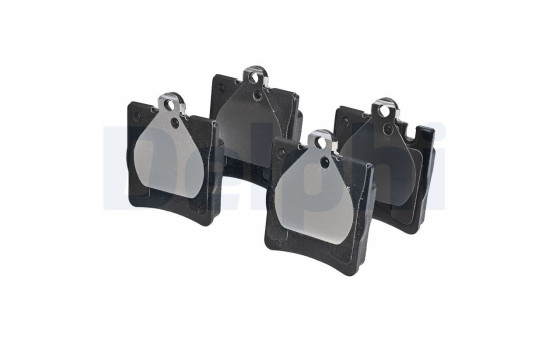 Brake Pad Set, disc brake LP1618 Delphi