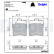 Brake Pad Set, disc brake LP1618 Delphi, Thumbnail 3