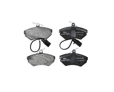 Brake Pad Set, disc brake LP1631 Delphi, Image 2