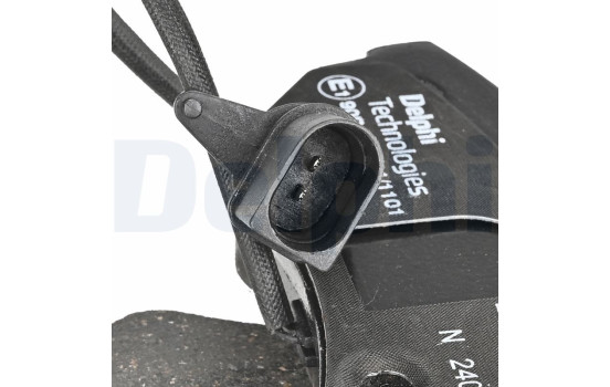 Brake Pad Set, disc brake LP1631 Delphi, Image 3