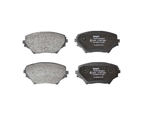 Brake Pad Set, disc brake LP1632 Delphi, Image 3