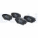 Brake Pad Set, disc brake LP1632 Delphi, Thumbnail 2