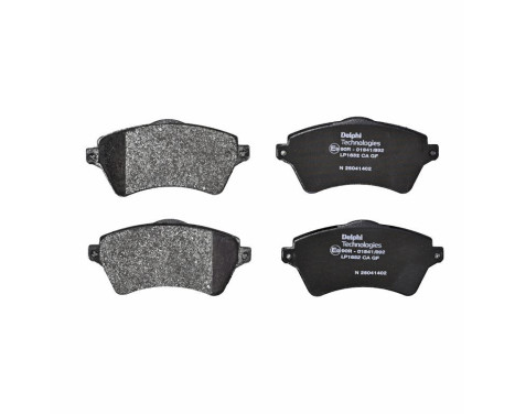 Brake Pad Set, disc brake LP1652 Delphi, Image 3