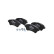 Brake Pad Set, disc brake LP1652 Delphi