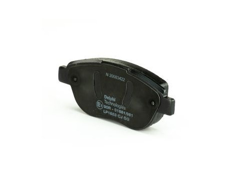 Brake Pad Set, disc brake LP1653 Delphi, Image 2