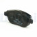 Brake Pad Set, disc brake LP1653 Delphi, Thumbnail 2