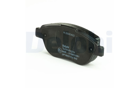 Brake Pad Set, disc brake LP1653 Delphi, Image 2