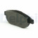 Brake Pad Set, disc brake LP1653 Delphi, Thumbnail 3