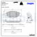 Brake Pad Set, disc brake LP1655 Delphi
