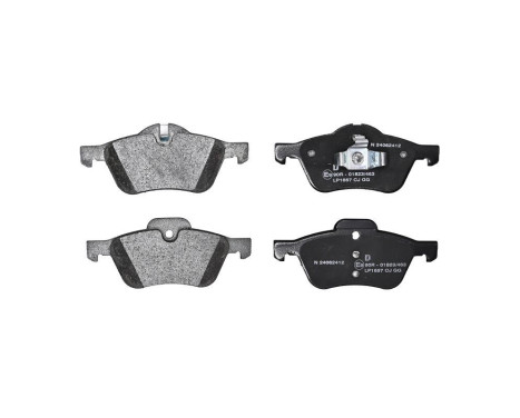 Brake Pad Set, disc brake LP1657 Delphi, Image 3