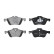 Brake Pad Set, disc brake LP1657 Delphi, Thumbnail 3