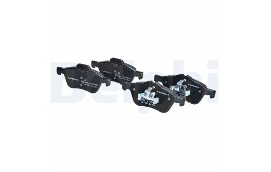 Brake Pad Set, disc brake LP1657 Delphi