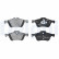 Brake Pad Set, disc brake LP1657 Delphi, Thumbnail 2