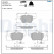 Brake Pad Set, disc brake LP1672 Delphi, Thumbnail 5