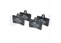Brake Pad Set, disc brake LP1680 Delphi
