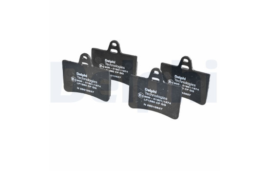 Brake Pad Set, disc brake LP1680 Delphi