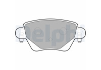Brake Pad Set, disc brake LP1682 Delphi