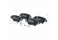 Brake Pad Set, disc brake LP1682 Delphi