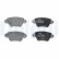 Brake Pad Set, disc brake LP1682 Delphi, Thumbnail 2