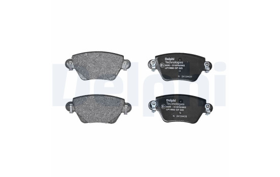Brake Pad Set, disc brake LP1682 Delphi, Image 2