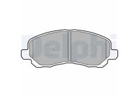 Brake Pad Set, disc brake LP1684 Delphi