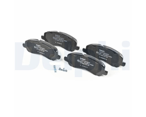 Brake Pad Set, disc brake LP1684 Delphi, Image 3