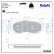 Brake Pad Set, disc brake LP1684 Delphi, Thumbnail 3