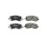Brake Pad Set, disc brake LP1684 Delphi