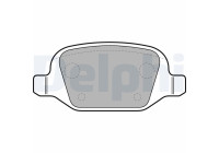 Brake Pad Set, disc brake LP1685 Delphi