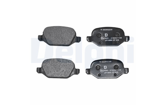 Brake Pad Set, disc brake LP1685 Delphi, Image 2