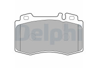 Brake Pad Set, disc brake LP1688 Delphi