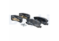 Brake Pad Set, disc brake LP1691 Delphi
