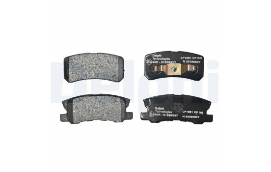 Brake Pad Set, disc brake LP1691 Delphi, Image 2