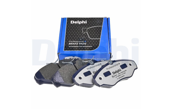 Brake pad set, disc brake LP1695LC Delphi, Image 2