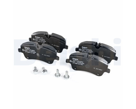 Brake Pad Set, disc brake LP1696 Delphi