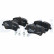 Brake Pad Set, disc brake LP1696 Delphi, Thumbnail 2