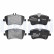 Brake Pad Set, disc brake LP1696 Delphi, Thumbnail 3